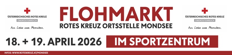 Flohmarkt Rotes Kreuz Ortsstelle Mondsee